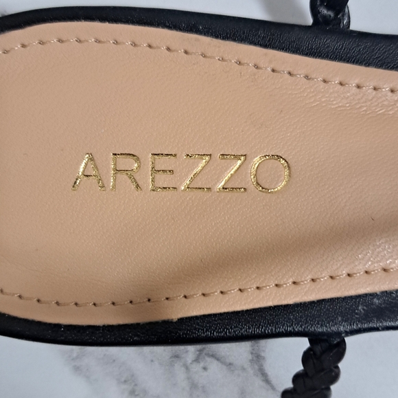 AREZZO PAOLA FLAT SANDALS COLOR BLACK SIZE 7B NEW WITH BOX. MADE IN BRAZIL. - Picture 10 of 10